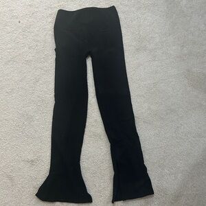 NWT Fabletics Ribbed Flared Leggings
